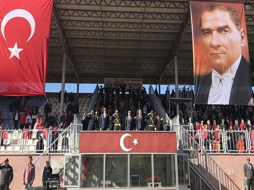 29 Ekim Cumhuriyet Bayramının 99.Yılı Kutlandı