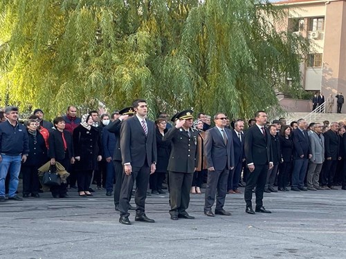 10 Kasım Atatürk'ün Ebediyete İntikalinin 84.Yılı Anma Programı