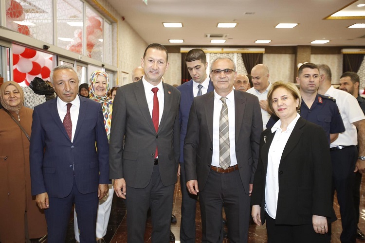 Kaymakamımız Mehmet YAVUZ'un Hayat Boyu Öğrenme kapsamında Sergi Açılış Ziyareti